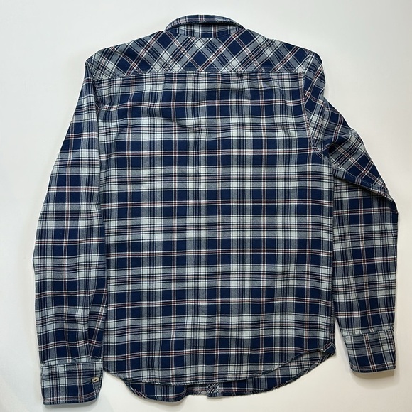 Jachs Men's Blue Plaid Shirt - Picture 4 of 8
